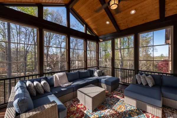 Porch Enclosure Installation in Alliance